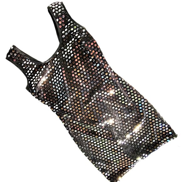 LA GLO Mirror Dots Party Dress - Picture 1 of 16